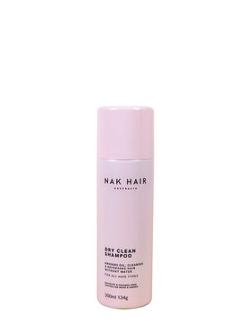 NAK NAK Dry Clean Suchy Szampon - Wchłania sebum i oczyszcza skórę głowy, dbając o świeżość fryzury Lakier do włosów