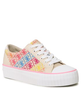 Guess Guess Trampki Nortin FL6NTN FAL12 Beżowy