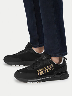 Versace Jeans Couture Versace Jeans Couture Сникърси 80YA3SA5 Черен