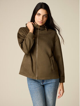 Oltre Oltre Giacca in similpelle R300J000316N035 Verde Over Fit
