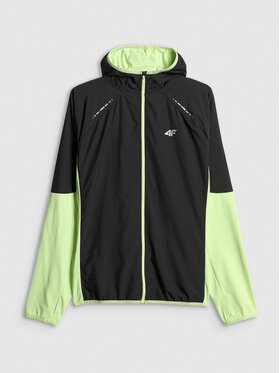 4F 4F Bluza RUNNING Żółty jasny Regular Fit