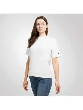 Champion Champion T-Shirt 116692-WW033-BDB_M Biały Oversize