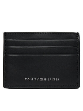 Tommy Hilfiger Tommy Hilfiger Étui cartes de crédit Th Spw Leather Cc Holder AM0AM11845 Noir