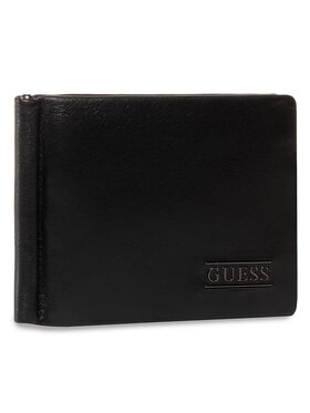 Guess Guess Etui na karty kredytowe New Boston SLG SM4016 LEA23 Czarny