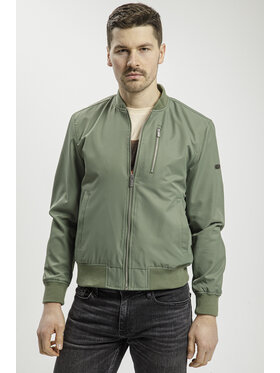 Cross Jeans Cross Jeans Kurtka przejściowa 40274-002 Khaki Regular Fit