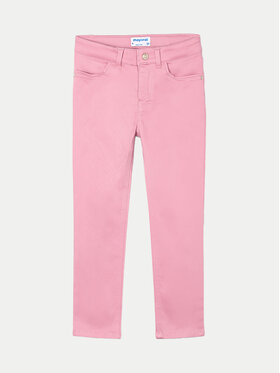 Mayoral Mayoral Штани з тканини 3553 Рожевий Regular Fit