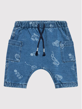 United Colors Of Benetton United Colors Of Benetton Szorty jeansowe 48AEAF004 Granatowy Regular Fit