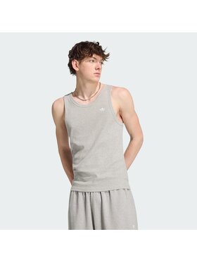 adidas adidas Tank top 164740 Szary Regular Fit