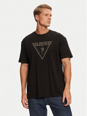 Guess Guess T-krekls Z4BI02 I3Z14 Melns Regular Fit