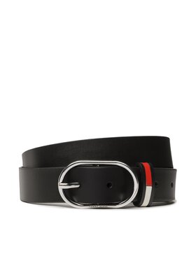 Tommy Jeans Tommy Jeans Moteriškas Diržas Tjw Oval 3.0 AW0AW14070 Juoda