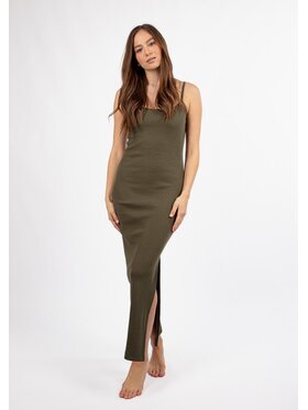 DKaren Sport DKaren Sport Sukienka codzienna DK-K-P7 Zielony Slim Fit