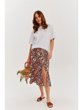 NAOKO NAOKO Midi sukňa Petalicious Farebná Regular Fit