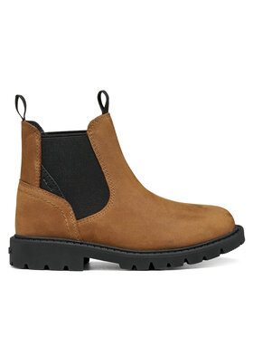 Geox Geox Μποτάκια με λάστιχο J Shaylax Boy J16FAA 00045 C0034 M Καφέ