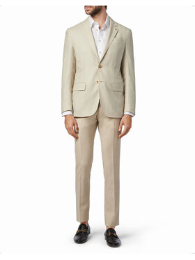 Billionaire Billionaire Marynarka 17709 Beżowy Regular Fit
