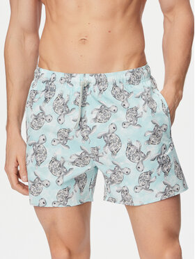 Emporio Armani Emporio Armani Úszónadrág EM000583 AF20447 F9045 Kék Regular Fit