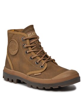 Palladium Palladium Turistická obuv Pampa Hi Wax 77222-230-M Hnědá