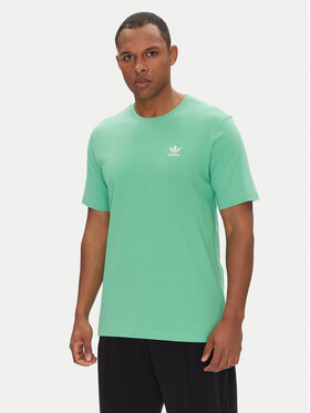 adidas adidas Póló Trefoil Essentials JN0235 Zöld Regular Fit