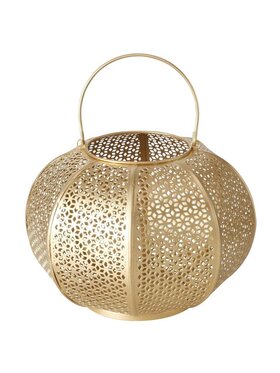 MIAhome MIAhome Lampion ażurowy Amina Złoty