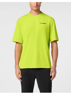 Plein Sport Plein Sport T-Shirt 22977 Żółty Regular Fit
