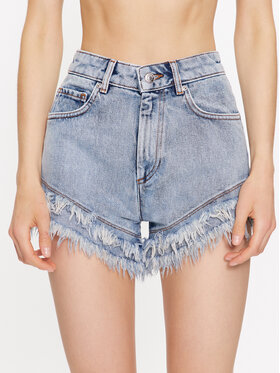 Hugo Hugo Short en jean 50487612 Vert Regular Fit
