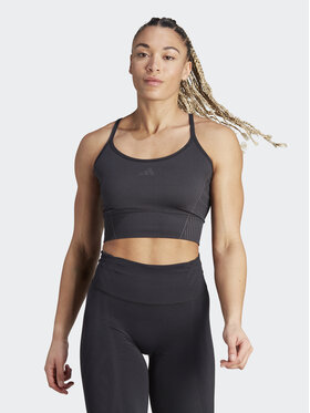 adidas adidas Топ Aeroknit IB0684 Чорний Slim Fit