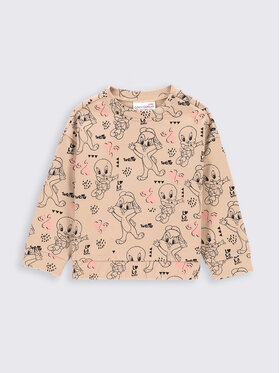 Coccodrillo Džemperis LOONEY TUNES ZC2132101LIG Smėlio Regular Fit