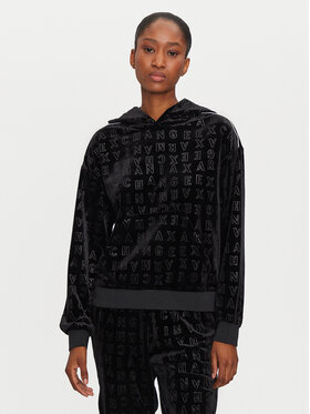 Armani Exchange Armani Exchange Світшот 6DYM95 YJLGZ 52AL Чорний Regular Fit