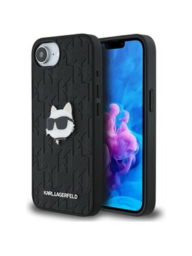 KARL LAGERFELD KARL LAGERFELD Etui na telefon Apple iPhone 16e Czarny