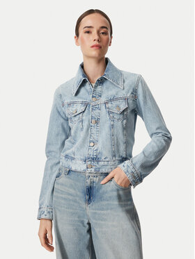 BOSS BOSS Giacca di jeans 50564451 Azzurro chiaro Regular Fit