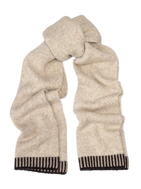 ALLORA BE UNIQUE ALLORA BE UNIQUE Scialle wool Beige