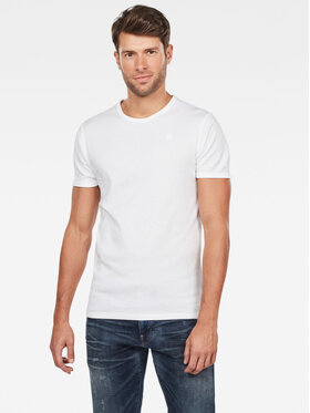 G-Star Raw G-Star Raw 2 t-kreklu komplekts D07205-124-110 Balts Slim Fit