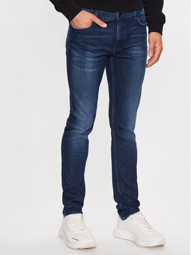 KARL LAGERFELD KARL LAGERFELD Blugi 265801 532835 Bleumarin Slim Fit