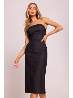 Made of Emotion Made of Emotion Vestito estivo M843 Nero Premium Fit