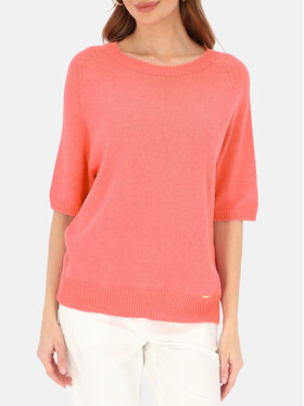 L’AF L’AF Sweter Rubi Różowy Reglan Fit