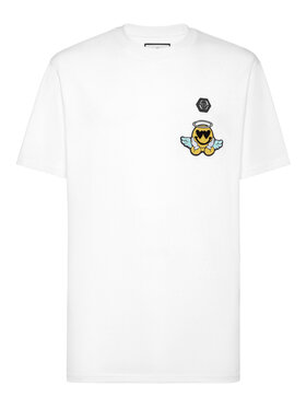PHILIPP PLEIN PHILIPP PLEIN T-shirt 21655 Bianco Regular Fit