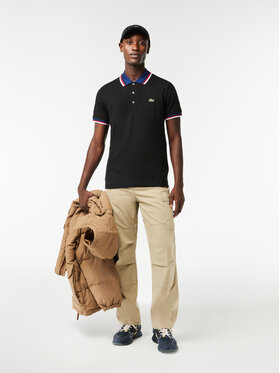 Lacoste Polo Majica PH3461 Črna Regular Fit