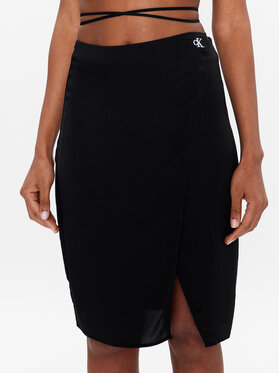 Calvin Klein Jeans Calvin Klein Jeans Cпідниця-міні J20J220796 Чорний Regular Fit