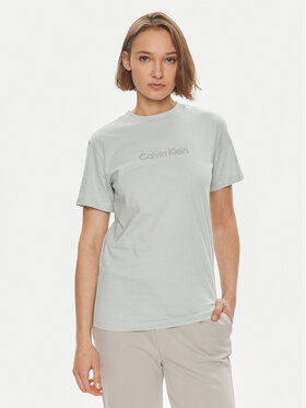 Calvin Klein Calvin Klein T-krekls Hero Logo K20K205448 Zaļš Regular Fit