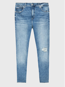 Calvin Klein Jeans Plus Calvin Klein Jeans Plus Džínsy J20J219517 Modrá Skinny Fit