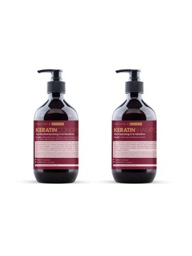Organic & Botanic Organic & Botanic Odżywka do włosów z keratyną + szampon Szampon