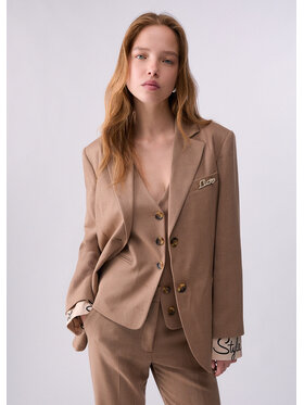 Liu Jo Liu Jo Giacca da abito WF6211T732AL9179 Beige Regular Fit