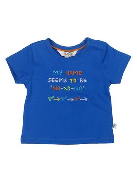 Kanz Kanz T-Shirt 1436781-3222 Niebieski Basic Fit