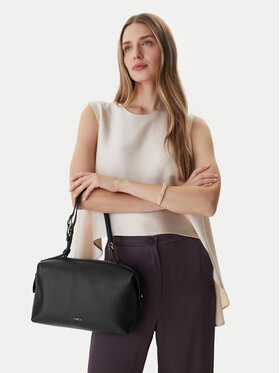 Furla Furla Дамска чанта Double M Boston WB01905 BX3036 KH O6000 Черен
