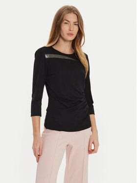 Rinascimento Rinascimento Blúzka CFC0121171003 Čierna Regular Fit