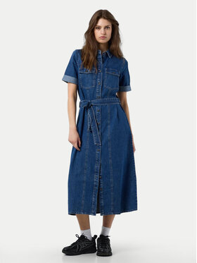 Noisy May Noisy May Jeanskleid Gret 27030824 Blau Loose Fit