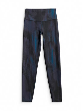 4F 4F Legginsy SOLAR PUNK Turkusowy Slim Fit