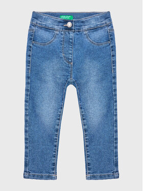 United Colors Of Benetton United Colors Of Benetton Jeans hlače 4RW4GE00I Modra Regular Fit