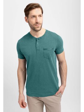 Volcano Volcano T-Shirt T-APY Niebieski Regular Fit