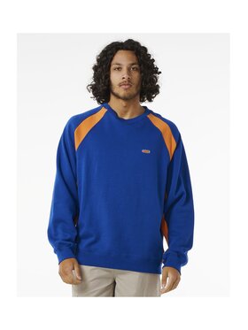 Rip Curl Rip Curl Bluza Archive Crew Niebieski Loose Fit