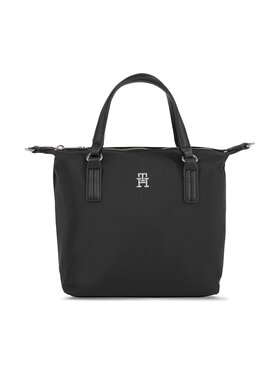 Tommy Hilfiger Tommy Hilfiger Sac à main Poppy Th Small Tote AW0AW15640 Noir